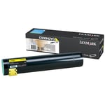 Lexmark C930H2YG toner cartridge geel hoge capaciteit (origineel)