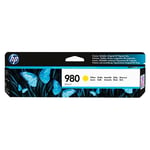 HP D8J09A inkt cartridge geel nr. 980 (origineel)