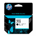HP CZ133A inkt cartridge zwart hoge capaciteit nr. 711XL (origineel)