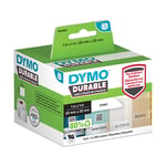 DYMO 1933083 duurzame vierkante etiketten 25mm x 25mm (origineel)