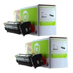 Canon 718 toner cartridge zwart 2 stuks (huismerk)