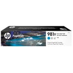 HP L0R13A inktcartridge cyaan nr. 981Y extra hoge capaciteit (origineel)