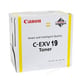 Goedkope Canon C-EXV19Y voor uw printer bestellen bij Tonershop? Al 15 jaar de goedkoopste voor al uw inktpatronen en toner cartridges &starf; snelle levering &starf; | CANC-EXV19Y