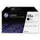 HP 05A (CE505D) toner cartridge zwart 2 stuks (origineel)