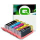 Vergeleken bij het origineel zijn deze cartridges 51,34% goedkoper! Wij vergelijken hierbij de kosten per pagina of de kosten per milliliter.