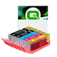 Vergeleken bij het origineel zijn deze cartridges 48,33% goedkoper! Wij vergelijken hierbij de kosten per pagina of de kosten per milliliter.
