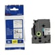 Brother TZe-SE5 veiligheidstape zwart op wit 24 mm (origineel) | BROTZE-SE5