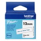 Brother Btag-233 niet-gelamineerde tape blauw op wit 12 mm (origineel) | BROBTAG-233