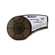 Brady M21-500-595-BR tape vinyl | wit op bruin | 12,7mm x 6,40m | BRAM21-500-595-BR