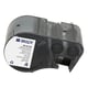 Brady M5-30-428 gemetalliseerde polyester labels zwart op lichtgrijs | 38,10 mm x 19,05 mm (origineel) | BRAM5-30-428