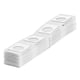 Brady M71EP-5-7593-WT gelamineerde polyester labels wit | 30,00 mm x 40,00 mm (origineel) | BRAM71EP-5-7593-WT