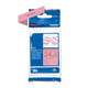 Brother TZe-RE54 tape goud op roze 24 mm (origineel) | BROTZE-RE54