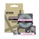 Epson LK-4PAS tape grijs op roze 12 mm (origineel) | EPSLK-4PAS