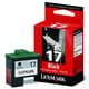 Lexmark 10N0217 inktcartridge zwart nr. 17 (origineel) | LEX10N0217E