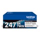 Brother TN-247BK toner cartridge zwart 2 stuks (origineel)