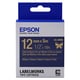 Epson LK-4HKK satijnlint tape goud op marineblauw 12mm (origineel) | EPSLK-4HKK