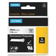 DYMO 1805433 IND Rhino tape permanent polyester zwart op transparant 24mm (origineel) | DYM1805433