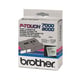 Brother TX-M51 tape mat zwart op transparant 24mm (origineel) | BROTXM51