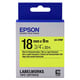 Epson LK-5YBF tape zwart op fluorescerend geel 18mm (origineel) | EPSLK-5YBF
