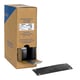 Brady BM-25x75-7643-BK polyurethaan tags zwart | 25 mm x 75 mm (origineel) | BRABM-25X75-7643-BK