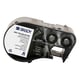 Brady M4C-750-595-WT-BK vinyl labels zwart op wit | 19,05 mm x 7,62 m (origineel) | BRAM4C-750-595-WT-BK