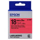 Epson LK-5RBP tape zwart op pastel rood 18mm (origineel) | EPSLK-5RBP