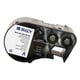 Brady M4C-500-595-OR-BK tape vinyl zwart op oranje | 12,7 mm x 7,62 m (origineel) | BRAM4C-500-595-OR-BK