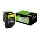 Goedkope Lexmark 80C2HY0 voor uw printer bestellen bij Tonershop? Al 15 jaar de goedkoopste voor al uw inktpatronen en toner cartridges &starf; snelle levering &starf; | LEX80C2HY0