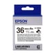 Epson LK-7WBVS kabel tape zwart op wit 36 mm (origineel) | EPSC53S657014
