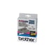 Brother TX-611 tape zwart op geel 6mm x 15m (origineel) | BROTX611