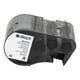 Brady M5-20-351 vinyl labels zwart op wit | 25,4 mm x 50,8 mm (origineel) | BRAM5-20-351