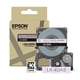 Epson LK-4UAS tape grijs op lavendel 12 mm (origineel) | EPSLK-4UAS