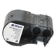 Brady M5C-1500-595-BL-WT tape vinyl wit op blauw | 38,1 mm x 7,62 m (origineel) | BRAM5C-1500-595-BL-WT