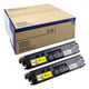 Brother TN-329Y toner cartridge geel 2 stuks (origineel)