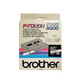Brother TX-M11 tape mat zwart op transparant 6mm (origineel) | BROTXM11
