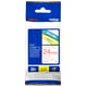 Brother TZe-252 rood op witte tape gelamineerd 24mm (origineel) | BROTZE-252