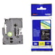 Brother TZe-M921 tape zwart op mat zilver 9 mm (origineel) | BROTZEM921