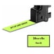 Huismerk Brother TZe-MQG35-5m wit op lime groen/mat gelamineerd tape/12mm voor uw printer bestellen bij Tonershop? Al 15 jaar de goedkoopste! | QNTZe-MQG35