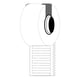 Brady M6-30x4.2-7596-WT vinyl labels wit | 30 mm x 4,20 mm (origineel) | BRAM6-30X4.2-7596-WT