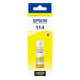 Epson 114 inktfles geel (origineel) | EPSC13T07B440
