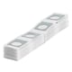 Brady M71EP-5-7593-SL gelamineerde polyester labels zilver | 30,00 mm x 40,00 mm (origineel) | BRAM71EP-5-7593-SL