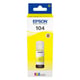 Epson 104 inktfles geel (origineel) | EPSC13T00P440