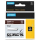 DYMO 1805418 IND Rhino tape vinyl wit op bruin 19mm (origineel) | DYM1805418