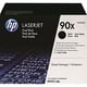 HP 90X (CE390XD) toner cartridge zwart hoge capaciteit 2 stuks (origineel)