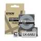 Epson LK-6ABJ matte tape zwart op lichtgrijs 24 mm (origineel) | EPSC53S672088