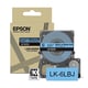 Epson LK-6LBJ matte tape zwart op blauw 24 mm (origineel) | EPSC53S672082