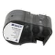 Brady M5-78-432-CL-BK polyester labels zwart op transparant | 25,4 mm x 48,26 mm (origineel) | BRAM5-78-432-CL-BK