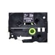 Brother STe-141 tape zwart Brother STe-141 tape zwart op transparant 18mm x 3m (origineel) | BROSTE-141