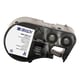 Brady M4C-500-414 polyester klitmateriaal labels zwart op wit | 12,70 mm x 3,66 m (origineel) | BRAM4C-500-414