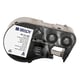Brady M4-131-499 nylonweefsel labels zwart op wit | 25,4 mm x 12,7 mm (origineel) | BRAM4-131-499